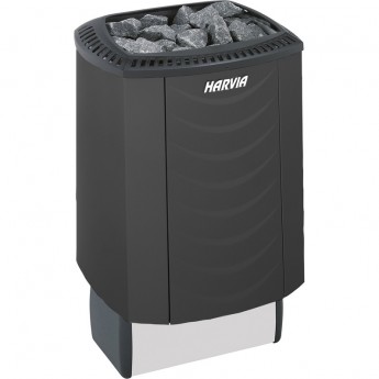 Печь электрическая HARVIA SOUND M45 BLACK со встроенным пультом Печь электрическая HARVIA SOUND M45 BLACK со встроенным пультом