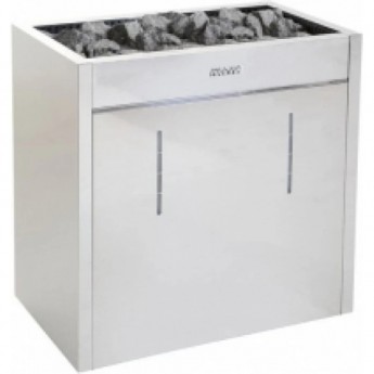 Печь электрическая HARVIA VIRTA PRO COMBI HLS220SA STEEL с парогенератором, автоматический залив воды, без пульта Печь электрическая HARVIA VIRTA PRO COMBI HLS220SA STEEL с парогенератором, автоматический залив воды, без пульта