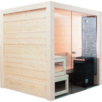 Сауна HARVIA SOLID INDOOR S2125LD с электрокаменкой Сауна HARVIA SOLID INDOOR S2125LD с электрокаменкой