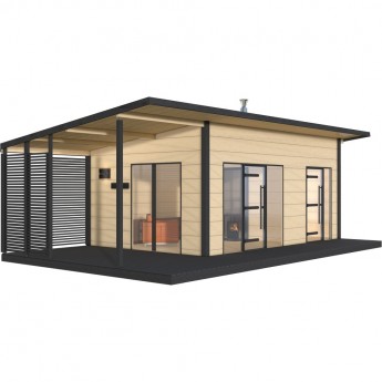 Сауна HARVIA SOLIDE OUTDOOR SLD03PS с дровяной печью Сауна HARVIA SOLIDE OUTDOOR SLD03PS с дровяной печью